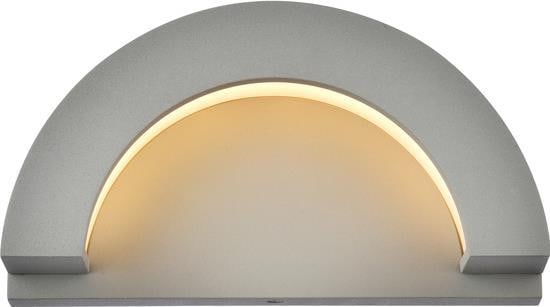 Elegant Lighting Silver LED Outdoor Wall Light Weatherproof 10W: Elegant Lighting Silver LED Outdoor Wall Light Weatherproof 10W Illuminate your outdoor spaces with this stylish Silver LED Outdoor Wall Light. Designed for durability and elegance, this wall light fe