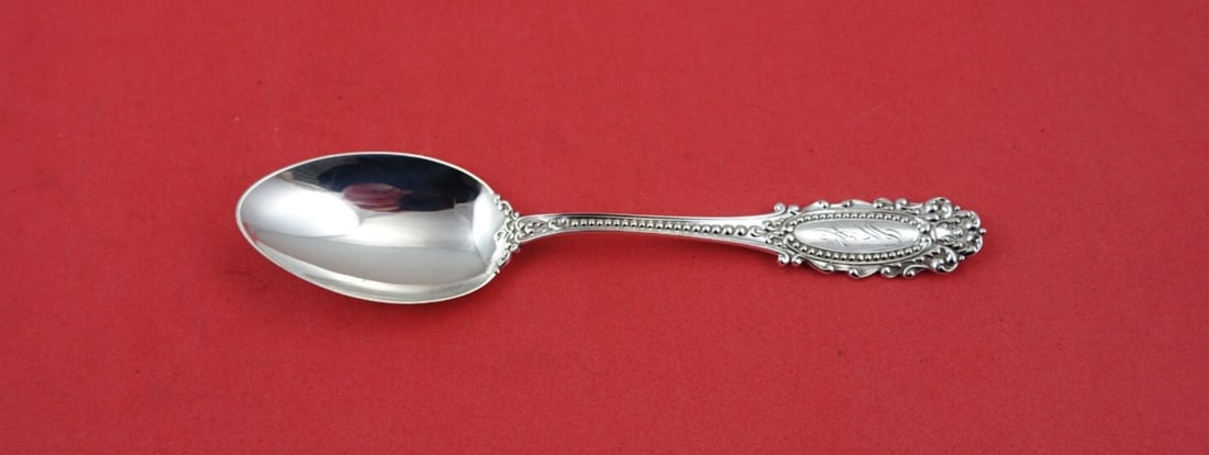 Watson Eugenie Sterling Silver Teaspoon Monogrammed 5 3/4" (1 of 2)