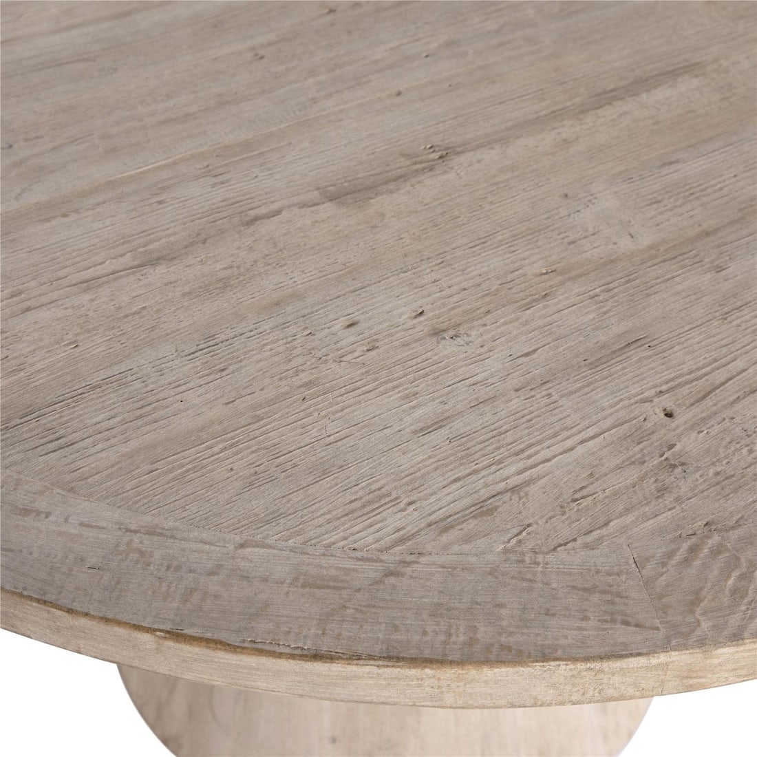 Rustic Modern Round Dining Table in Reclaimed Pine: Rustic Modern Round Dining Table in Reclaimed Pine This handcrafted round dining table showcases a rustic modern style, perfect for enhancing your dining space. Constructed from reclaimed pine wood, i