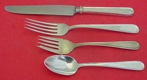 Kirk Calvert Sterling Silver 4-Piece Place Setting (1 of 2)