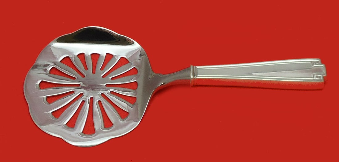 Gorham Etruscan 8" Sterling Silver Tomato Server Custom Made: Gorham Etruscan 8" Sterling Silver Tomato Server Custom Made This exquisite 8" tomato server is crafted in the Etruscan pattern by Gorham, showcasing the elegance of sterling silver with a hollow hand