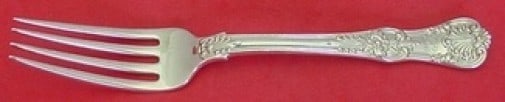 Tiffany & Co English King Sterling Silver Fork 6 7/8 inches: Tiffany & Co English King Sterling Silver Fork 6 7/8 inches This exquisite fork is part of the English King pattern by Tiffany & Co., crafted from high-quality sterling silver. Measuring 6 7/8 inches,