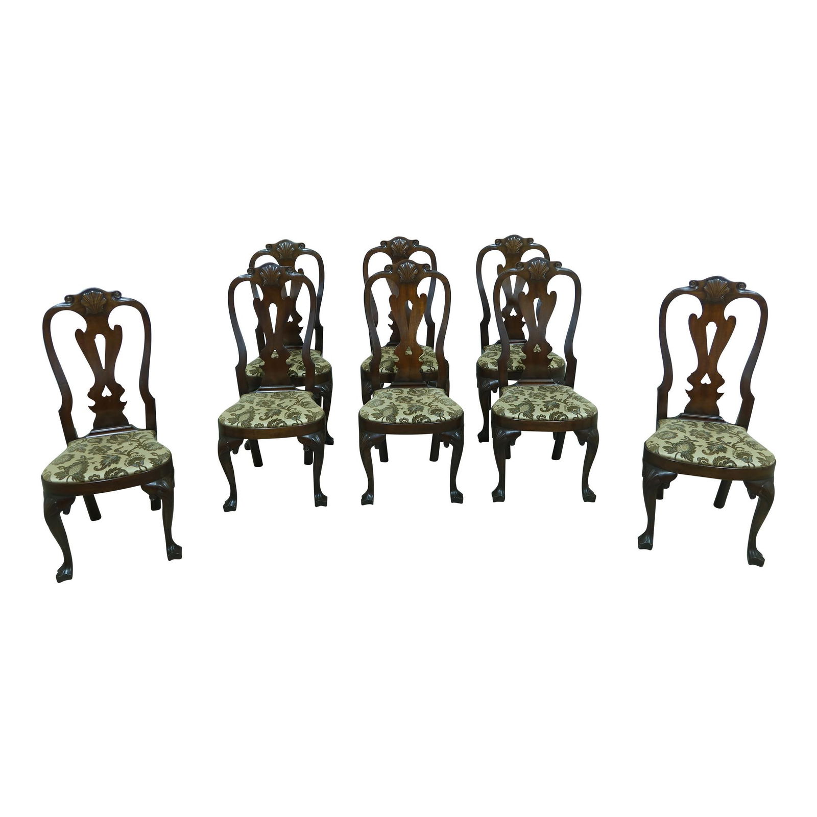 Set of 8 Kittinger CW-146 Colonial Williamsburg Dining Chairs (1 of 10)