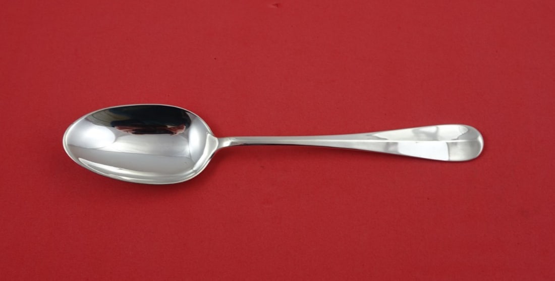 Arthur Stone Hanoverian Sterling Silver Soup Spoon 7.25 Inch: Arthur Stone Hanoverian Sterling Silver Soup Spoon 7.25 Inch This elegant Hanoverian Mid Rib place soup spoon by Arthur Stone is crafted from high-quality sterling silver. Designed with a classic oval
