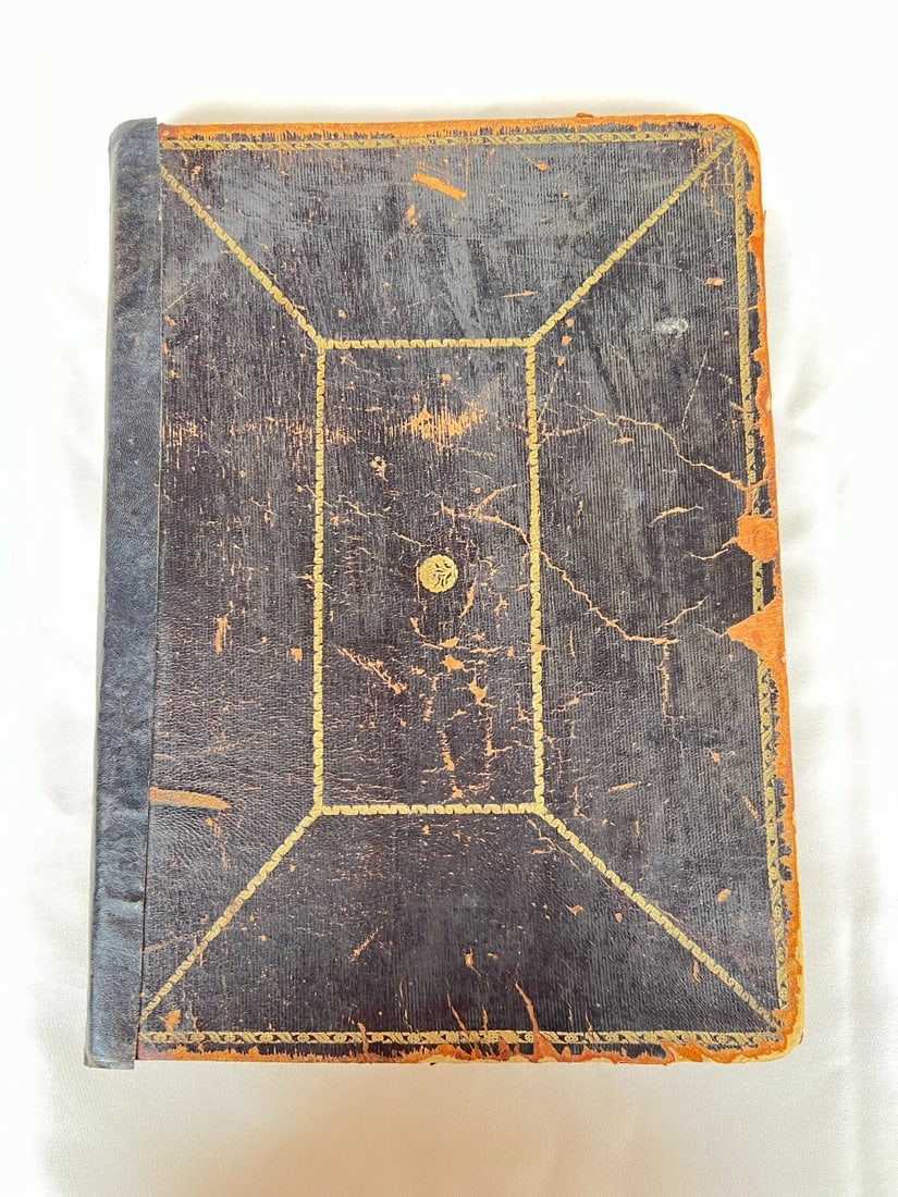 1700s Handwritten Persian Book by Sir Jon Malcolm Dated 1205 (1 of 10)