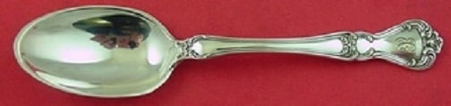 Gorham Buckingham Sterling Silver 6 Inch Teaspoon Antique Flatware: Gorham Buckingham Sterling Silver 6 Inch Teaspoon Antique Flatware This exquisite teaspoon, crafted by Gorham in the Buckingham pattern, measures 6 inches and is made of high-quality sterling silver.