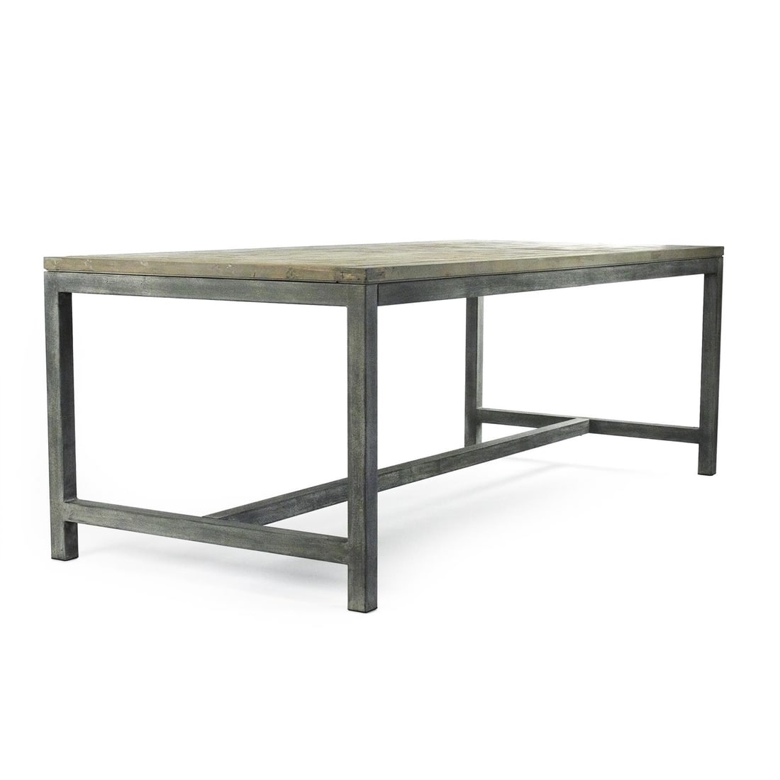 Zentique Sienna Abner Dining Table Rustic European Reclaimed Pine (1 of 4)