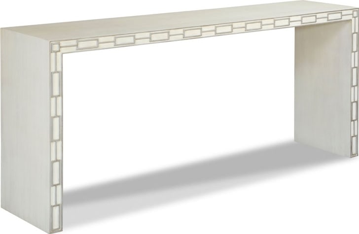 Woodbridge Caymus Collection Traditional Oak Console 62 Carrara Finish: Woodbridge Caymus Collection Traditional Oak Console 62 Carrara Finish Enhance your living space with this stunning Traditional Oak Console, featuring a stylish 62 Carrara finish. Designed in an