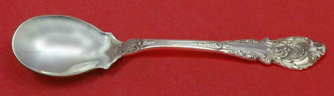 Wallace Sir Christopher Sterling Silver Ice Cream Spoon Custom Made 5 3/4" (1 of 2)