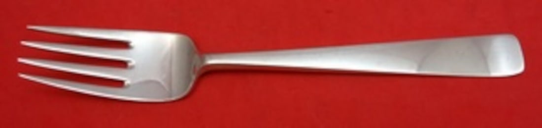 Georg Jensen Margrethe Sterling Silver Fork Mid-Century Modern 7 1/4": Georg Jensen Margrethe Sterling Silver Fork Mid-Century Modern 7 1/4" Experience the elegance of the Margrethe pattern, a stunning mid-century modern design by Georg Jensen. Crafted from high-quality