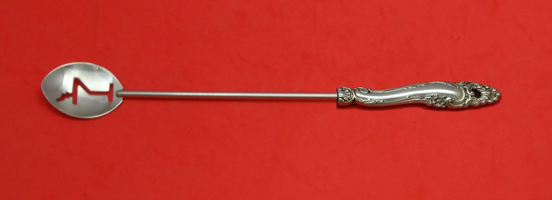 Gorham Decor Sterling Silver Martini Spoon Custom Made 10": Gorham Decor Sterling Silver Martini Spoon Custom Made 10" This exquisite martini spoon from Gorham features a sterling silver hollow handle, paired with a durable stainless steel implement. Measuring