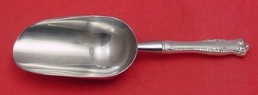 Towle Canterbury Sterling Silver Ice Scoop 9 3/4 Custom Made: Towle Canterbury Sterling Silver Ice Scoop 9 3/4 Custom Made This exquisite ice scoop is crafted from sterling silver with a hollow handle and features a stainless implement. Designed in the elegant C