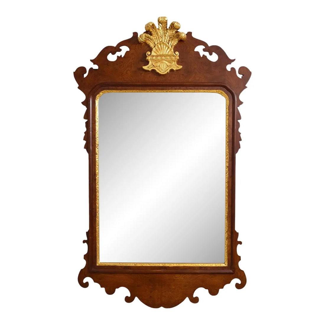 Friedman Brothers CW-LG5 Prince of Wales Mirror Gold Gilt Walnut Frame (1 of 10)