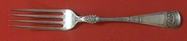 Gorham Empress Sterling Silver Dinner Fork 7 5/8 inches: Gorham Empress Sterling Silver Dinner Fork 7 5/8 inches This exquisite dinner fork is part of the Empress pattern by Gorham, crafted from high-quality sterling silver. Measuring 7 5/8 inches, this for