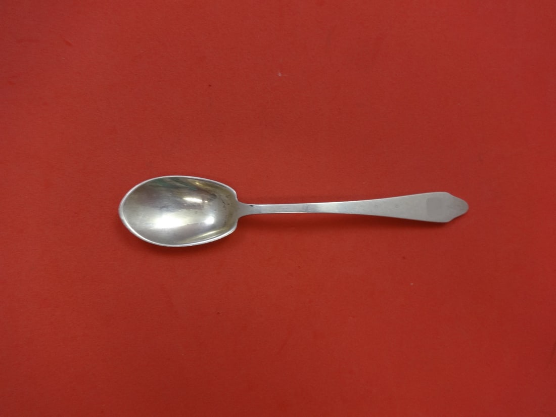 Tiffany & Co Clinton Sterling Silver Ice Cream Spoon 5 7/8": Tiffany & Co Clinton Sterling Silver Ice Cream Spoon 5 7/8" Indulge in a touch of elegance with the Clinton ice cream spoon by Tiffany & Co. Crafted from high-quality sterling silver, this exquisite s