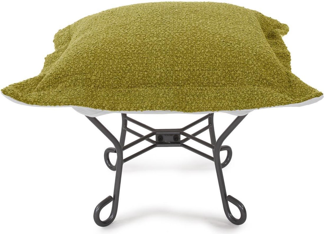 Howard Elliott Alicante Blush Pink Square Ottoman: Howard Elliott Alicante Blush Pink Square Ottoman Enhance your outdoor space with the Alicante Blush Patio Puff Ottoman. This stylish and versatile piece features a hand-finished blush pink exterior t