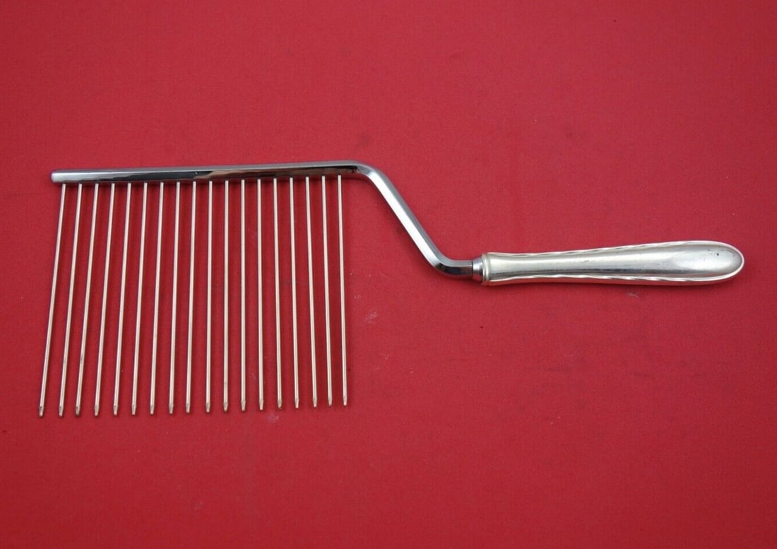 Towle Silver Flutes Sterling Silver Cake Breaker 10 1/2 Inch: Towle Silver Flutes Sterling Silver Cake Breaker 10 1/2 Inch This exquisite cake breaker from the Silver Flutes pattern by Towle is crafted from high-quality sterling silver, ensuring both elegance an