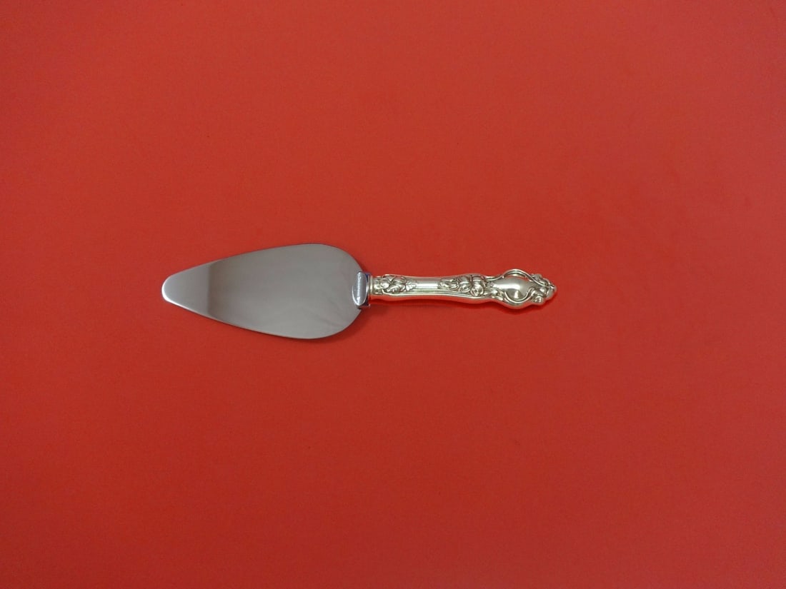 Wallace Violet Sterling Silver Cheese Server Custom Made 6 inch: Wallace Violet Sterling Silver Cheese Server Custom Made 6 inch Introducing the Violet by Wallace Sterling Silver Cheese Server, a beautifully crafted serving piece that combines elegance and function