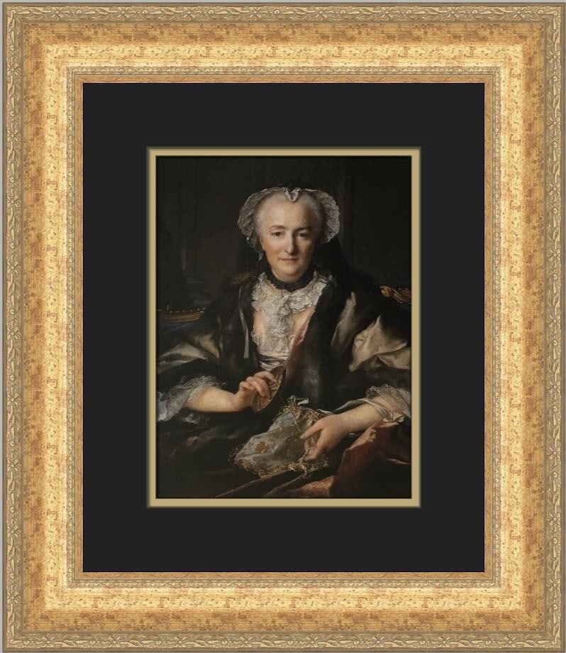 Louis Toque Portrait of Dange Tying Knots Custom Framed Art Print: Louis Toque Portrait of Dange Tying Knots Custom Framed Art Print This striking custom framed print, titled "Portrait of Dange Tying Knots" by artist Louis Toque, captures a unique blend of expression