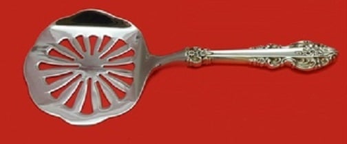 Reed and Barton El Greco Sterling Silver Tomato Server 8 Inch Custom Made: Reed and Barton El Greco Sterling Silver Tomato Server 8 Inch Custom Made This exquisite tomato server is part of the El Greco pattern by Reed and Barton, crafted from high-quality sterling silver. Fe