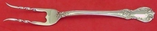 Towle Old Master Sterling Silver Baked Potato Fork Custom 7 1/8 in: Towle Old Master Sterling Silver Baked Potato Fork Custom 7 1/8 in Elevate your dining experience with this exquisite baked potato fork from the Old Master pattern by Towle. This custom-made fork, mea