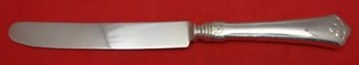 Wallace Carmel Sterling Silver Dinner Knife 9 7/8 Old French Design: Wallace Carmel Sterling Silver Dinner Knife 9 7/8 Old French Design This exquisite dinner knife from the Carmel pattern by Wallace is a prime example of fine flatware craftsmanship. Made of sterling s