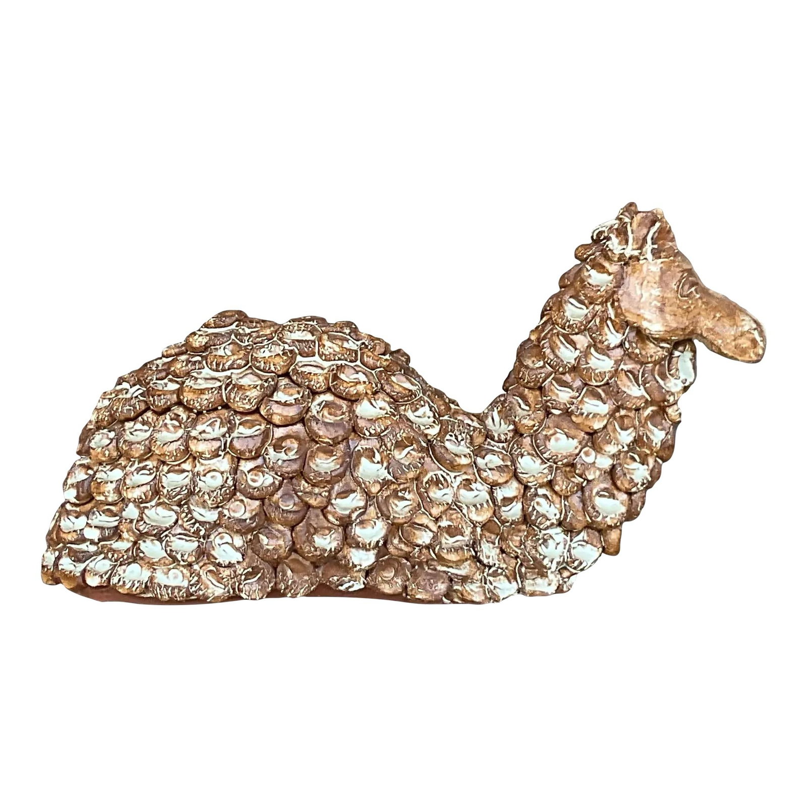 Vintage Boho Handcrafted Pottery Camel Decorative Accent: Vintage Boho Handcrafted Pottery Camel Decorative Accent Add a whimsical touch to your decor with this Vintage Boho Slab Built Pottery Camel. This unique American-style piece showcases hand-crafted de