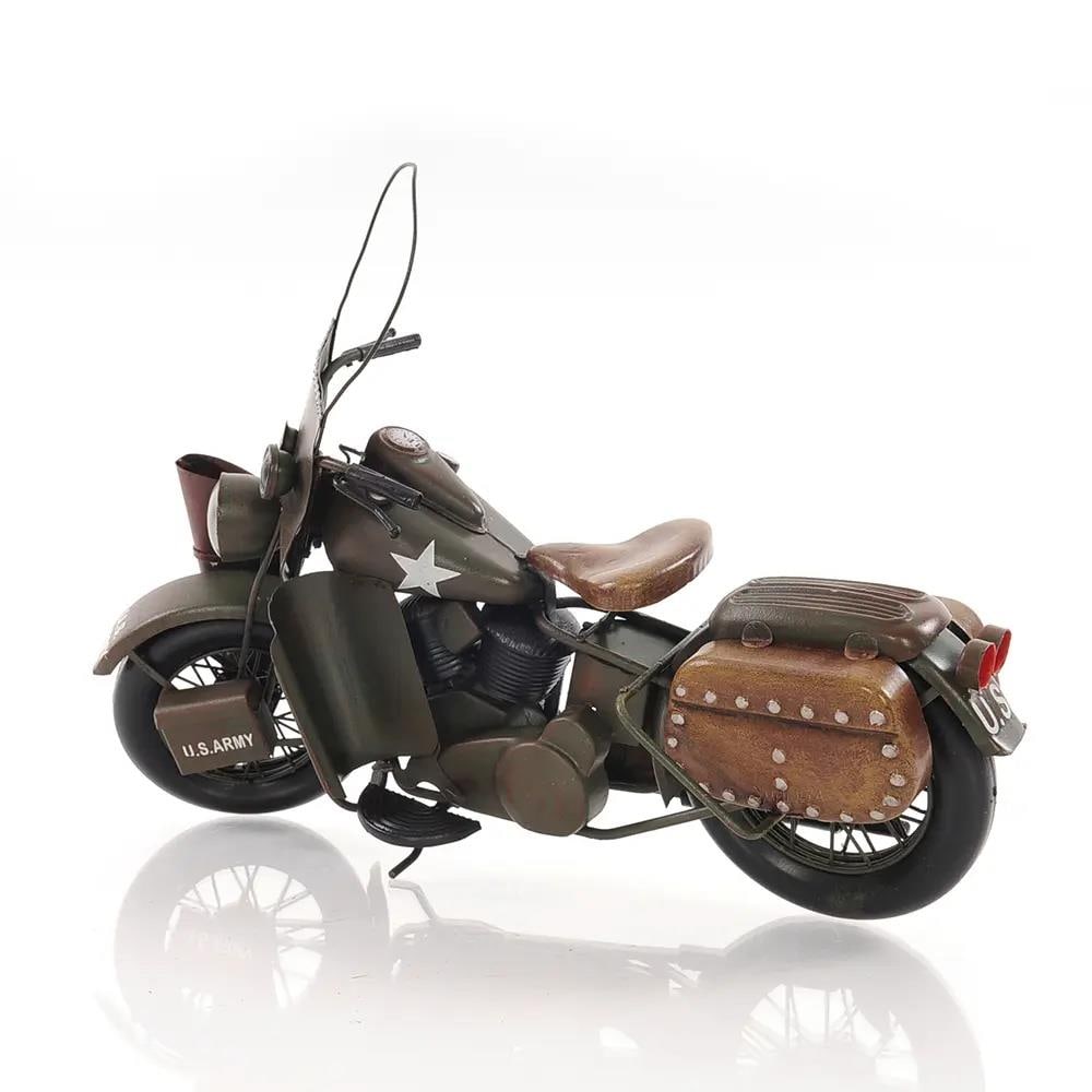Handmade 1942 Harley-Davidson WLA 1:7 Scale Replica Model: Handmade 1942 Harley-Davidson WLA 1:7 Scale Replica Model This intricately designed replica of the 1942 Harley-Davidson WLA captures the essence of vintage style with its handmade craftsmanship. Perfe