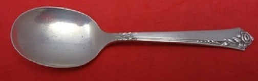 Oneida Damask Rose Sterling Silver Baby Spoon 4 3/8 Inch: Oneida Damask Rose Sterling Silver Baby Spoon 4 3/8 Inch This exquisite baby spoon is crafted from high-quality sterling silver and features the elegant Damask Rose pattern by Oneida. Measuring 4 3/8"