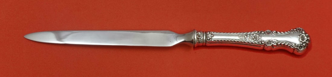 Gorham Cambridge Sterling Silver Custom Letter Opener 8 Inches: Gorham Cambridge Sterling Silver Custom Letter Opener 8 Inches This exquisite letter opener, crafted by Gorham, features the Cambridge pattern and is made from sterling silver with a hollow handle and