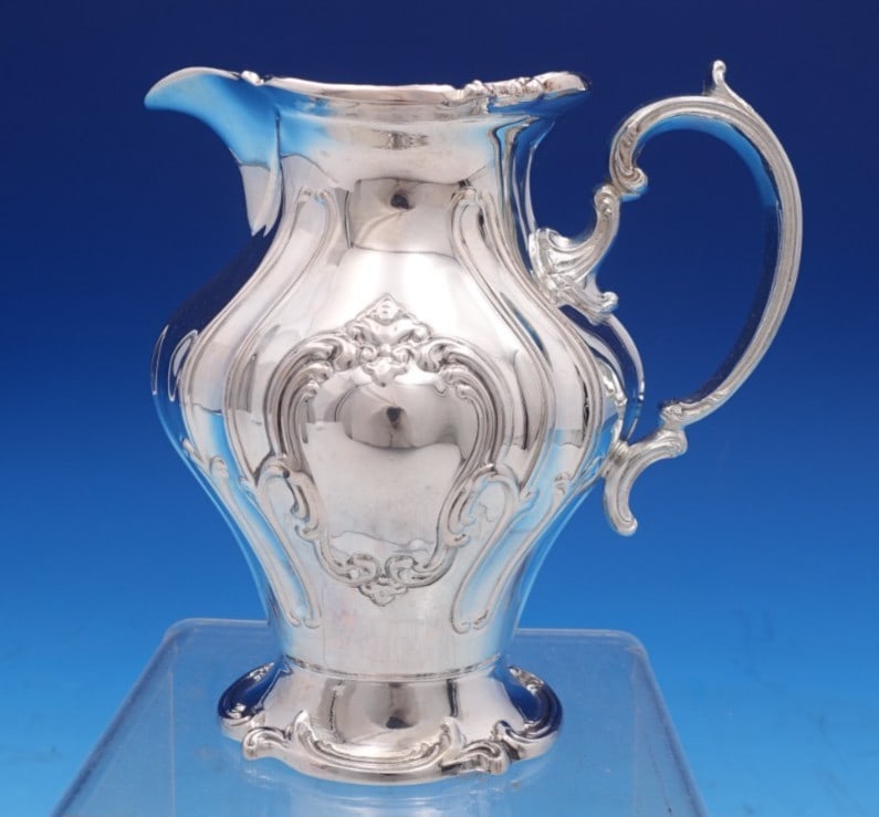 Gorham Chantilly Silverplate Creamer 5.25 Inch Unused Vintage (1 of 5)