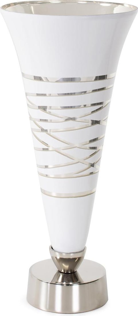 Howard Elliott Modern Aluminum Vessel Round Glossy White Decor: Howard Elliott Modern Aluminum Vessel Round Glossy White Decor Elevate your space with this elegant Modern Aluminum Vessel, perfect for sophisticated decor. Crafted from durable aluminum with a sleek