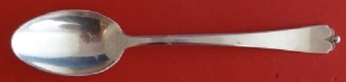 Lotus by Watson-Wallace Sterling Silver Soup Spoon 7 1/4 inches: Lotus by Watson-Wallace Sterling Silver Soup Spoon 7 1/4 inches This exquisite Lotus by Watson-Wallace Sterling Silver Place Soup Spoon measures 7 1/4 inches in length. Crafted from high-quality sterl