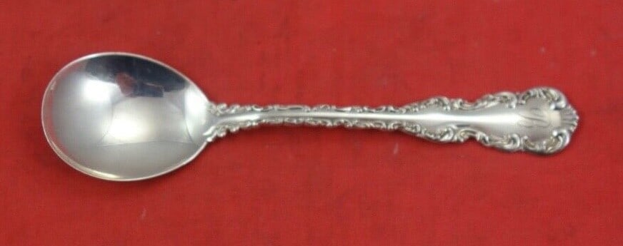 Whiting Gorham Louis XV Sterling Silver Egg Spoon 4 Inch: Whiting Gorham Louis XV Sterling Silver Egg Spoon 4 Inch This exquisite Louis XV egg spoon, crafted by Whiting Gorham, showcases the elegant design of the Louis XV pattern. Made from high-quality ster