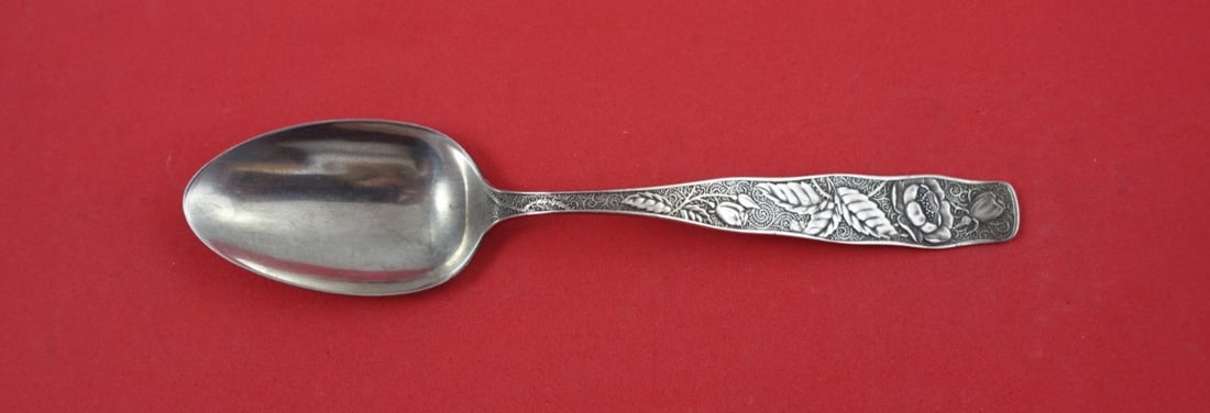 Sterling Silver Place Soup Spoon Orchids Pattern by Towle 7 Inch: Sterling Silver Place Soup Spoon Orchids Pattern by Towle 7 Inch This is a sterling silver place soup spoon in the Orchids pattern by Towle, featuring a multi motif design. The spoon measures 7 inches
