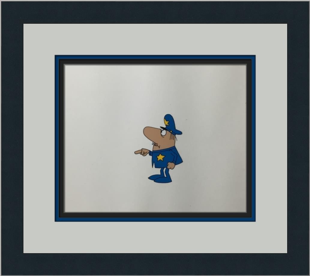 Original Hand Painted Production Cel Featuring The Inspector Pink Panther Franchise: Original Hand Painted Production Cel Featuring The Inspector Pink Panther Franchise This is an original hand-painted animation production cel from the 1969 Pink Panther franchise, featuring The Inspec