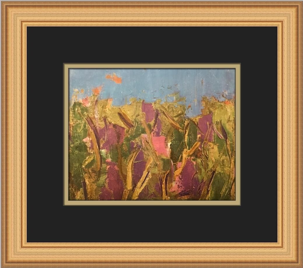 Ennio Moriotti Landscape with Olive Trees Custom Framed Art Print: Ennio Moriotti Landscape with Olive Trees Custom Framed Art Print This stunning custom framed print titled "Landscape with Olive Trees" by artist Ennio Moriotti captures the essence of artistic styles