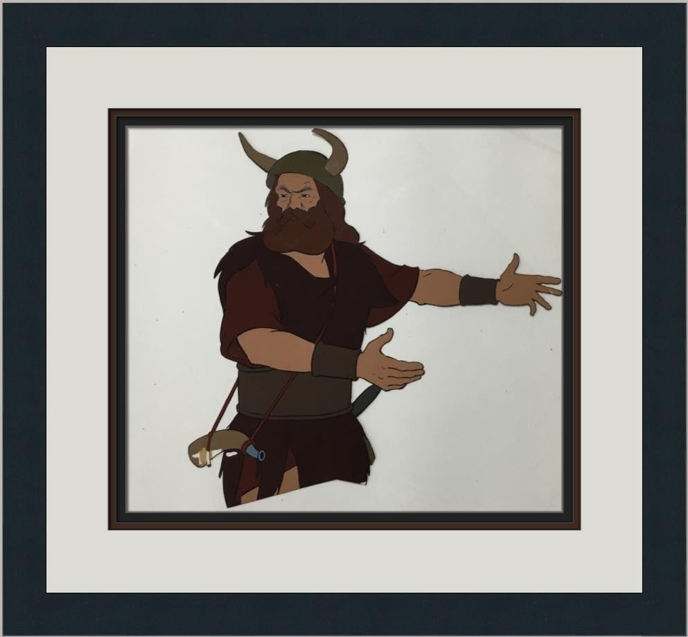 Hand Painted Boromir Animation Cel From 1978 Lord of the Rings Film Framed: Hand Painted Boromir Animation Cel From 1978 Lord of the Rings Film Framed This is an original hand-painted animation production cel featuring Boromir from the 1978 adaptation of The Lord of the Rings