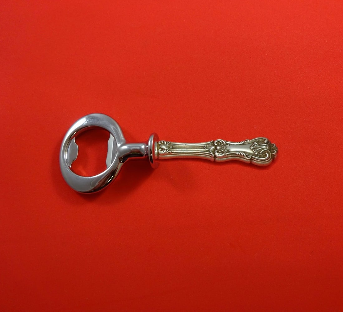 Frank Smith Federal Cotillion Sterling Silver Bottle Opener Custom Made 6": Frank Smith Federal Cotillion Sterling Silver Bottle Opener Custom Made 6" Introducing the Federal Cotillion Bottle Opener, a remarkable piece crafted by Frank Smith. Made from high-quality sterling s