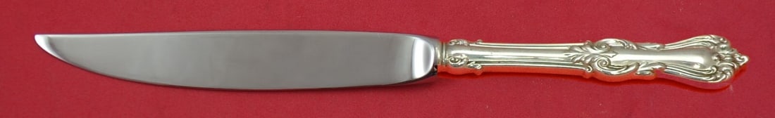 Reed & Barton Marlborough Sterling Silver Steak Knife 8 Inch Custom Non-Serrated: Reed & Barton Marlborough Sterling Silver Steak Knife 8 Inch Custom Non-Serrated Enhance your dining experience with this elegant Marlborough steak knife by Reed & Barton. This exquisite piece feature