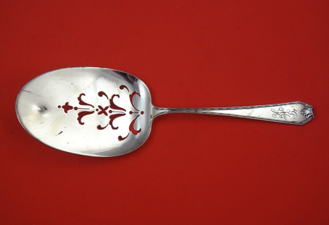 Whiting Madam Morris Sterling Silver Tomato Server 8 3/8 Inch: Whiting Madam Morris Sterling Silver Tomato Server 8 3/8 Inch Introducing the exquisite Madam Morris Tomato Server by Whiting Manufacturing Company, a stunning addition to any serving collection. Craf