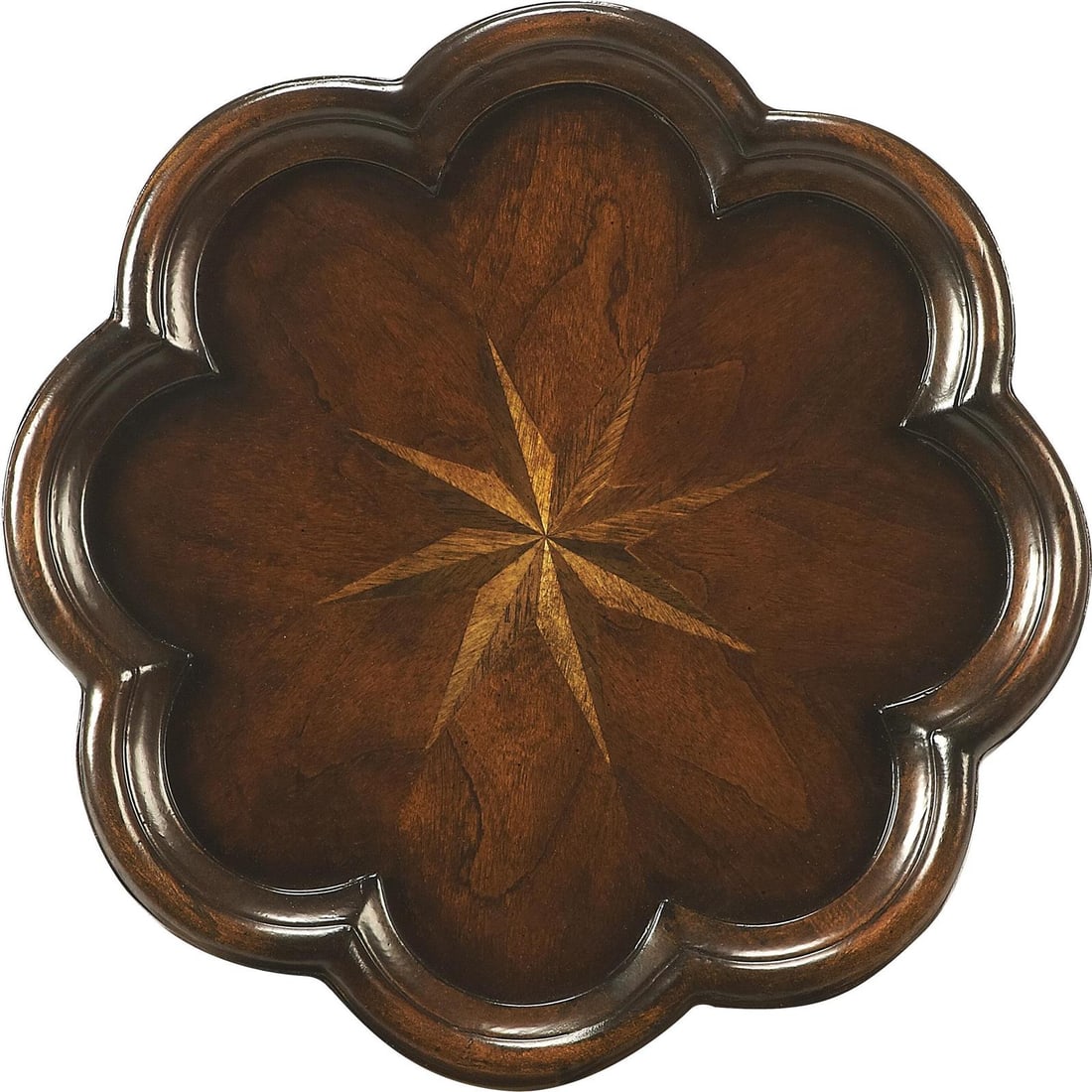 Cherry Veneer Formal Accent Table Whitman Collection by Butler (1 of 2)