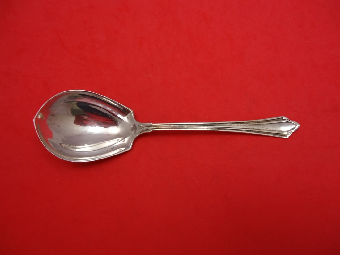 International Sterling Silver Westminster Sugar Spoon 6 Inch Serving Spoon: International Sterling Silver Westminster Sugar Spoon 6 Inch Serving Spoon This exquisite sugar spoon is crafted from sterling silver in the elegant Westminster pattern by International. Measuring 6 i