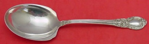 Lunt Sterling Silver American Victorian Berry Spoon 8 3/4 Serving: Lunt Sterling Silver American Victorian Berry Spoon 8 3/4 Serving Elevate your dining experience with this exquisite American Victorian berry spoon by Lunt. Crafted from high-quality sterling silver,