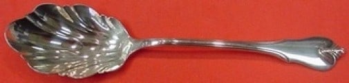 Wallace Grand Colonial Sterling Silver Sugar Spoon Shell 6 Inch: Wallace Grand Colonial Sterling Silver Sugar Spoon Shell 6 Inch This exquisite sugar spoon features a beautiful shell bowl and is crafted from high-quality sterling silver. Designed in the elegant Gra