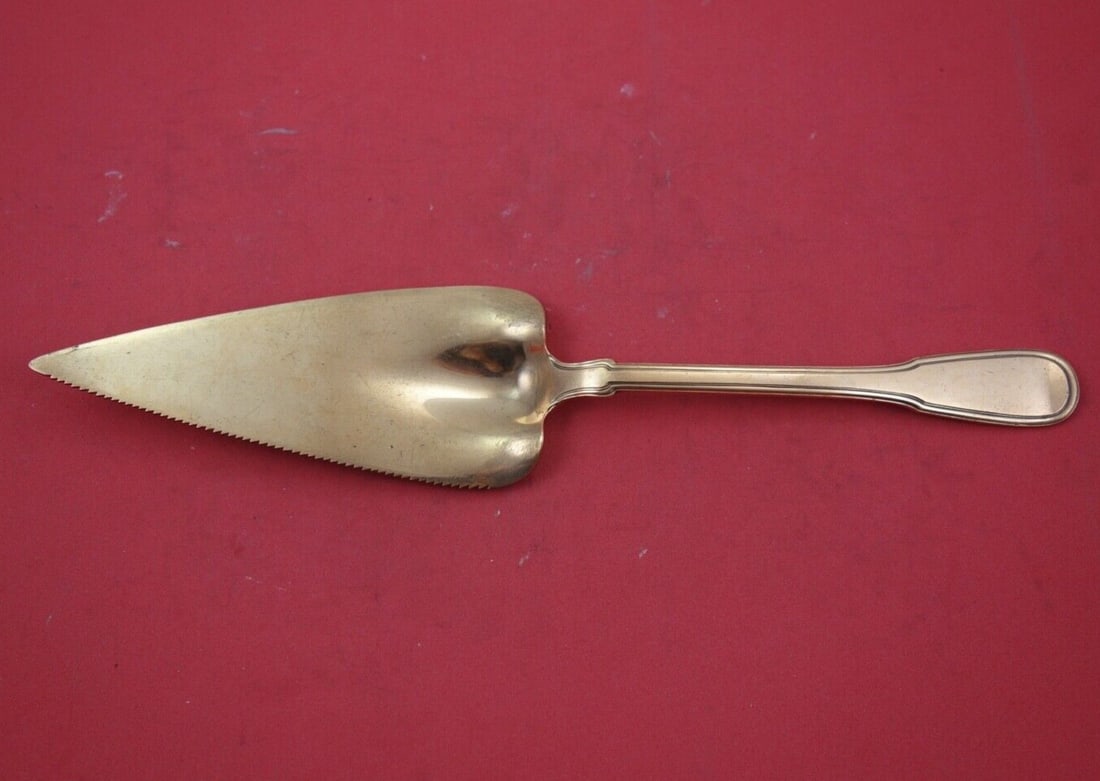 Tiffany & Co Hamilton Gramercy Rare Copper Pie Server 11 3/8" Serrated: Tiffany & Co Hamilton Gramercy Rare Copper Pie Server 11 3/8" Serrated Introducing the Hamilton aka Gramercy Pie Server by Tiffany & Co., a beautiful addition to your serveware collection. This rare 1