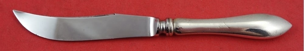 Dominick & Haff Pointed Antique Sterling Silver Fruit Knife 6.5 inches: Dominick & Haff Pointed Antique Sterling Silver Fruit Knife 6.5 inches This exquisite fruit knife features the elegant Pointed Antique pattern by Dominick & Haff. Crafted from high-quality sterling si