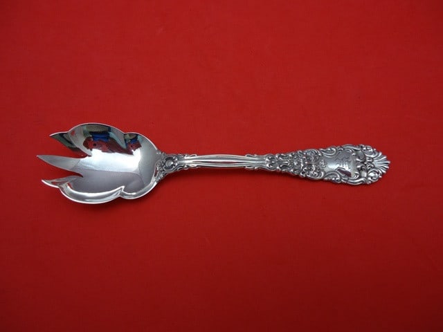 Dominick & Haff Renaissance Sterling Silver Ice Cream Fork 5.375 Inch: Dominick & Haff Renaissance Sterling Silver Ice Cream Fork 5.375 Inch Indulge in the elegance of the Renaissance ice cream fork by Dominick & Haff, crafted in sterling silver. This exquisite piece, me