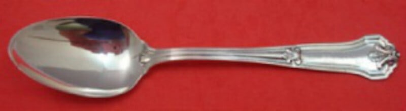 Wallace Corinthian Sterling Silver Teaspoon 6 Inch Antique: Wallace Corinthian Sterling Silver Teaspoon 6 Inch Antique This exquisite teaspoon from the Corinthian pattern by Wallace is crafted from heirloom sterling silver, ensuring both elegance and durabilit