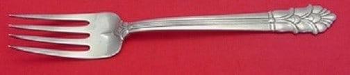 Tiffany & Co. Palmette Sterling Silver Cold Meat Fork 8 5/8": Tiffany & Co. Palmette Sterling Silver Cold Meat Fork 8 5/8" Discover the elegance of the Palmette pattern by Tiffany & Co. This exquisite sterling silver cold meat fork features straight tines and me